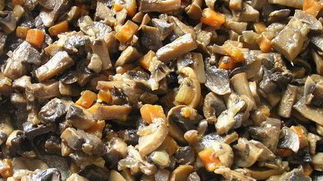 картофельно-грибные маффины