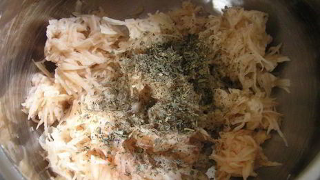 картофельно-грибные маффины