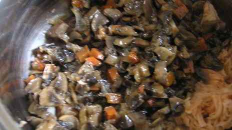 картофельно-грибные маффины