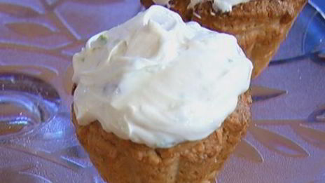 кокосовые маффины с лаймом