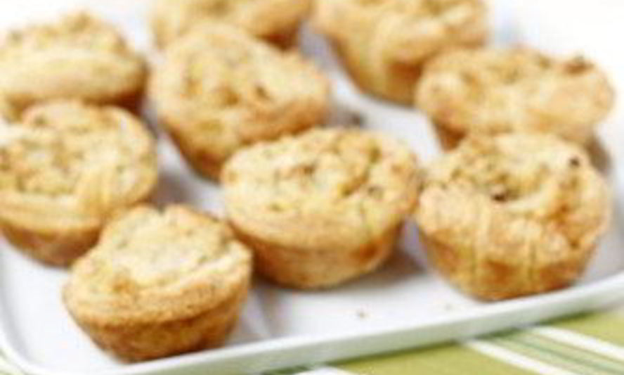 Рецепт кукурузные маффины с грушей и карамелизованным имбирем