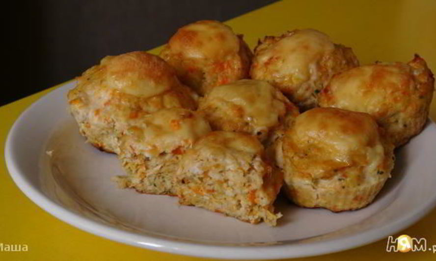 Рецепт куриные маффины