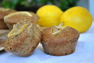 Лимонно-маковые маффины