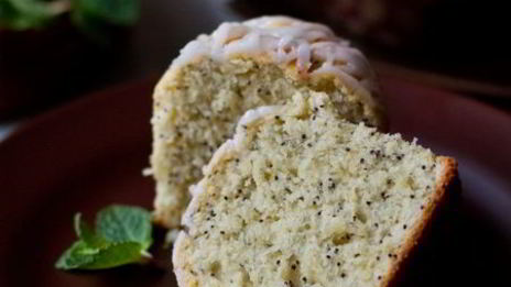 лимонные маффины с маком и лимонной глазурью