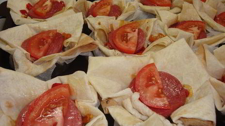 маффины из лаваша