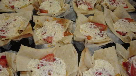 маффины из лаваша