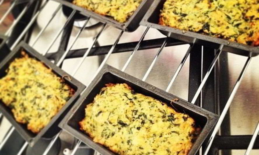 Рецепт маффины из шпината с пармезаном