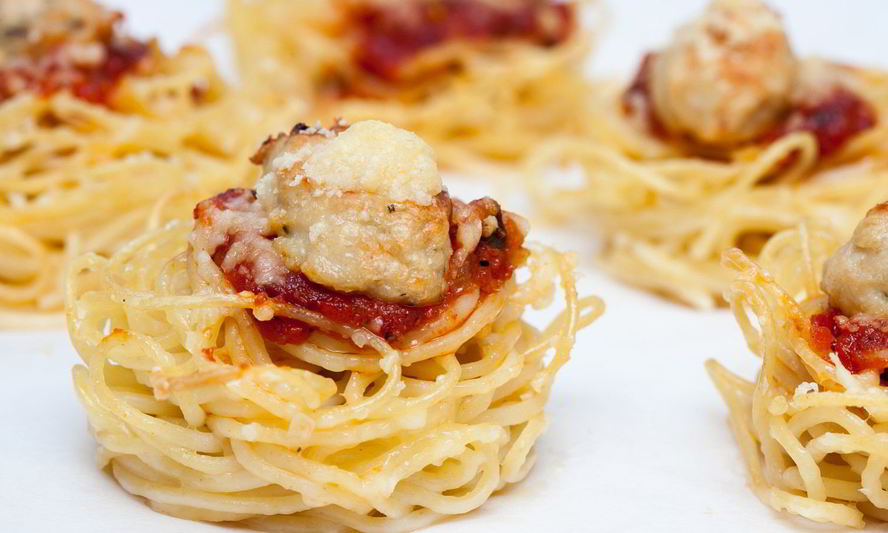 Рецепт маффины из спагетти