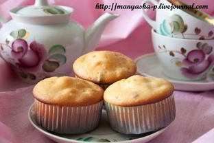 Маффины на основе натурального йогурта