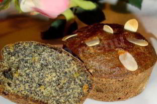 Маффины постные маковые без яиц