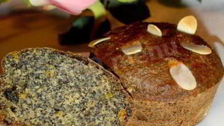 Маффины постные маковые без яиц