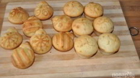 маффины с апельсинами и фисташками