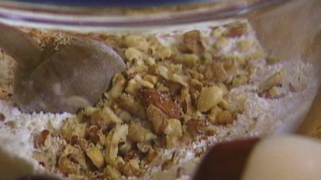 маффины с апельсиновым соком, орехами и курагой