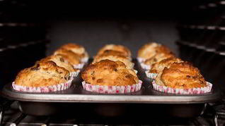 Маффины с бананами