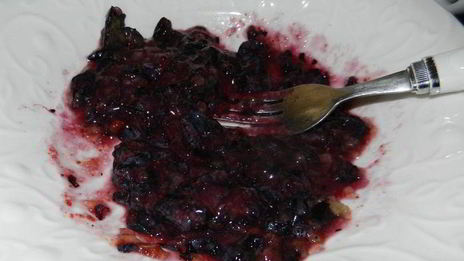 маффины с черникой