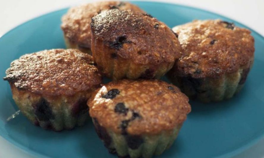 Рецепт маффины с черной смородиной