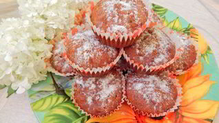 Маффины с финиками и грецкими орехами