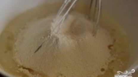 маффины с грушей