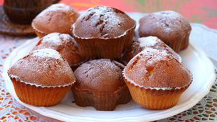 Маффины с какао