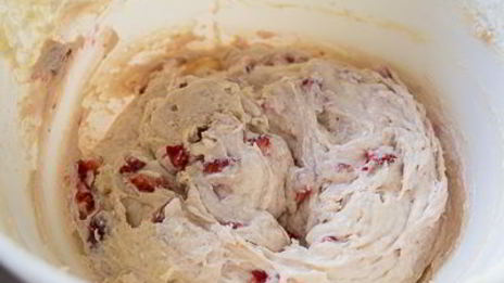 маффины с клубникой и белым шоколадом