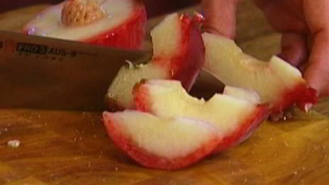 маффины с персиками, корицей и мускатным орехом