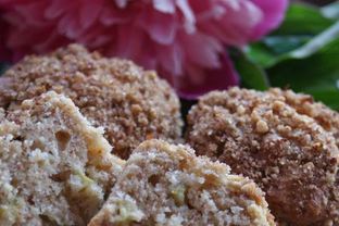 Маффины с ревенем