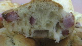 Маффины с сыром и ветчиной