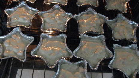 маффины с сыром и ветчиной