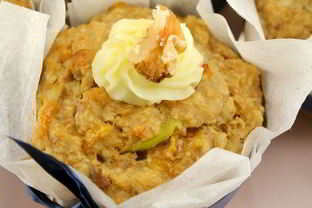 Маффины с цукини и лимоном