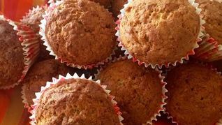 Маффины с цукини и цельнозерновой мукой