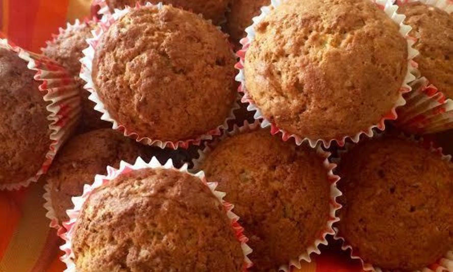 Рецепт маффины с цукини и цельнозерновой мукой