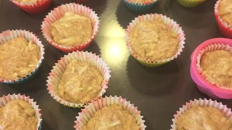 маффины с цукини и цельнозерновой мукой