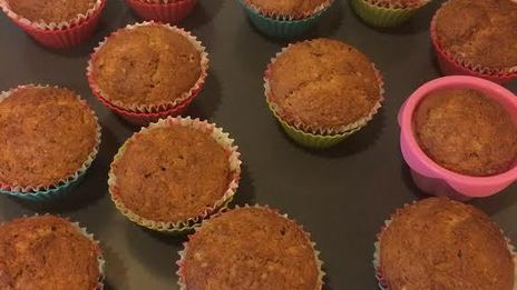 маффины с цукини и цельнозерновой мукой