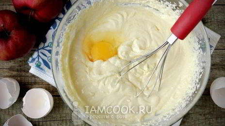 маффины с яблоками