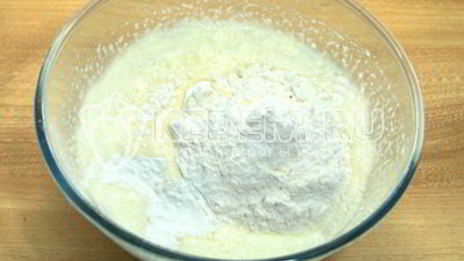 маффины с ягодой