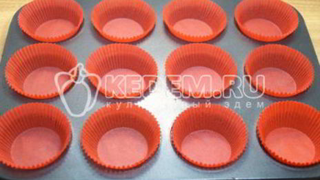 маффины с ягодой