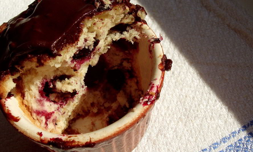 Рецепт маффины со смородиной