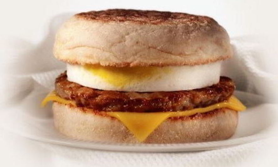 Рецепт макмаффин с яйцом и свиной котлетой