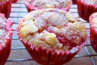 Малиновые веганские маффины