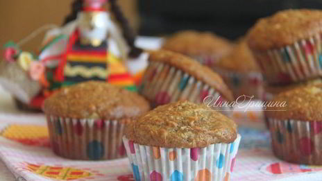 морковно-апельсиновые маффины