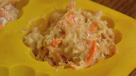 морковные маффины с грецкими орехами