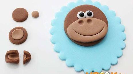 новогодние маффины с обезьянами