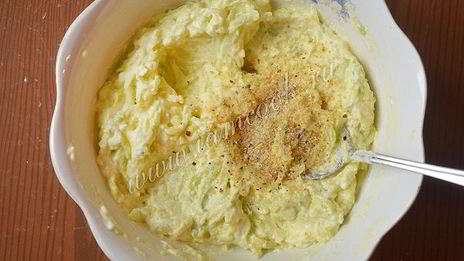 творожные маффины с кабачком