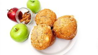 Яблочные маффины