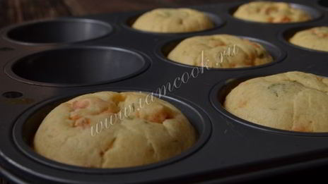 закусочные маффины с семгой