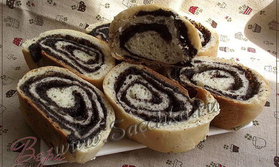 Рецепт маковый рулет