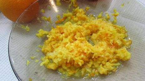 апельсиновый манник