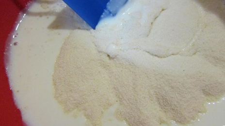 апельсиновый манник