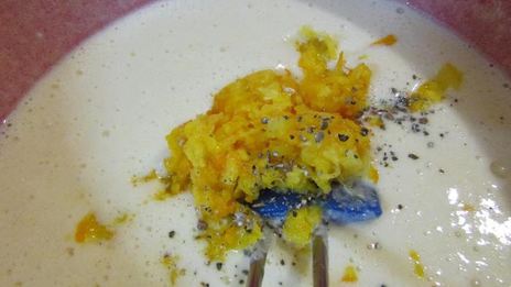 апельсиновый манник