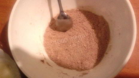 какао-манник в глазури